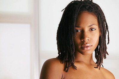 Young Woman with Dreadlocks